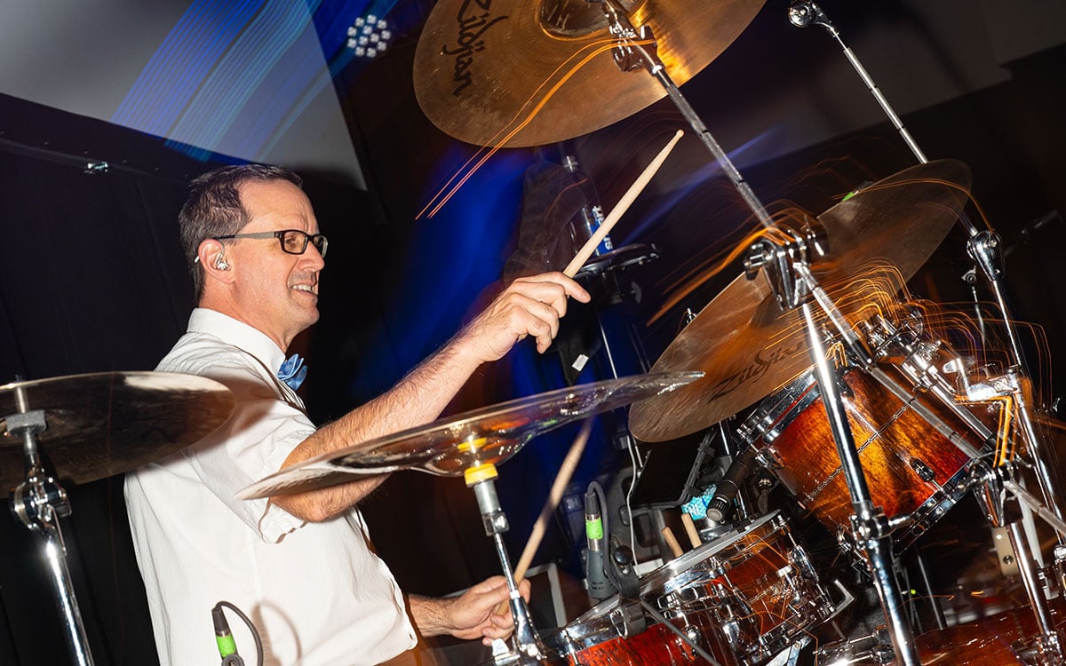 reception drummer