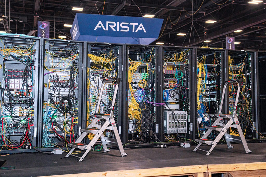 SCinet racks